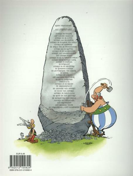 Grote foto asterix 24 asterix en de belgen asterix 24 boeken overige boeken