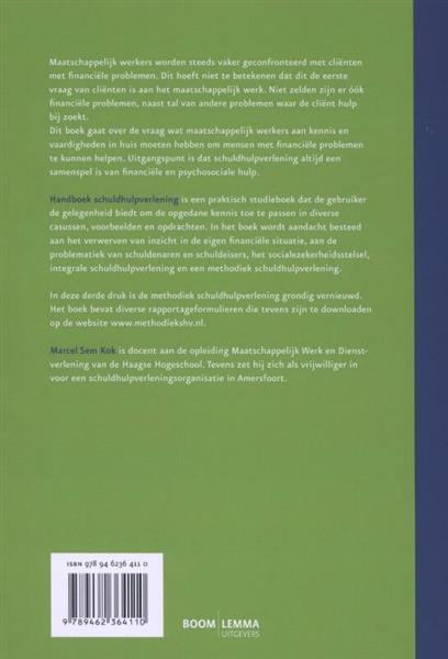 Grote foto handboek schuldhulpverlening boeken politiek en maatschappij