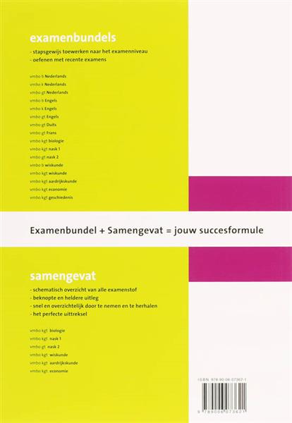 Grote foto samengevat vmbo kgt biologie boeken overige boeken