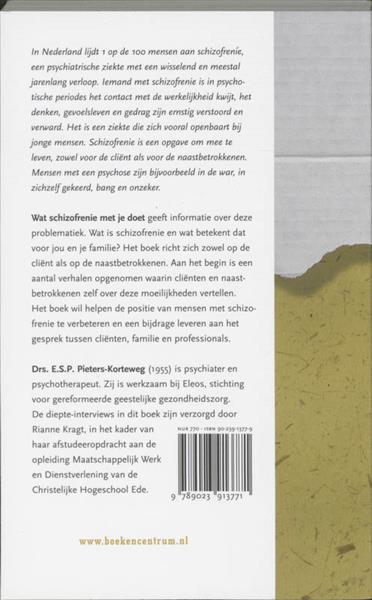Grote foto wat schizofrenie met je doet wat... met je doet boeken psychologie