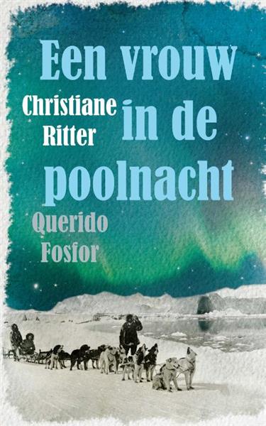 Grote foto een vrouw in de poolnacht boeken literatuur