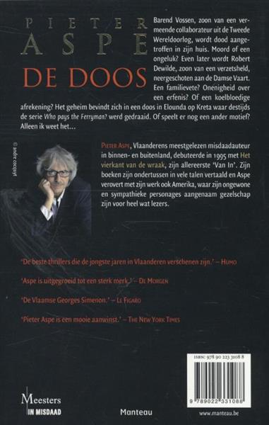 Grote foto de doos meesters in misdaad 36 boeken thrillers