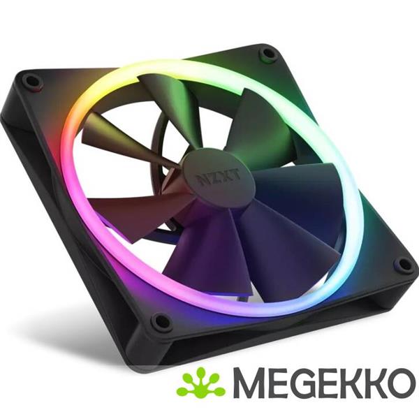 Grote foto nzxt f140rgb 140mm rgb fans twin black computers en software overige computers en software