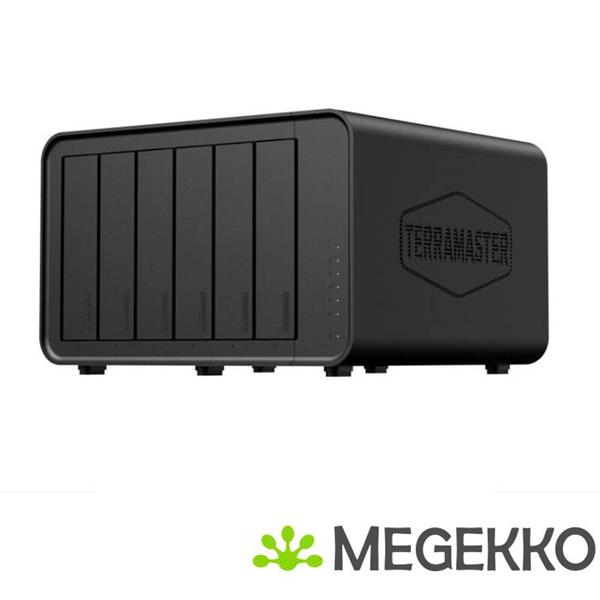 Grote foto terramaster f6 424 data opslag server nas desktop intel n n95 8 gb ddr5 zwart computers en software behuizingen en kasten