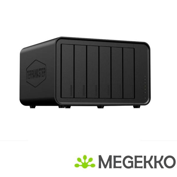 Grote foto terramaster f6 424 data opslag server nas desktop intel n n95 8 gb ddr5 zwart computers en software behuizingen en kasten