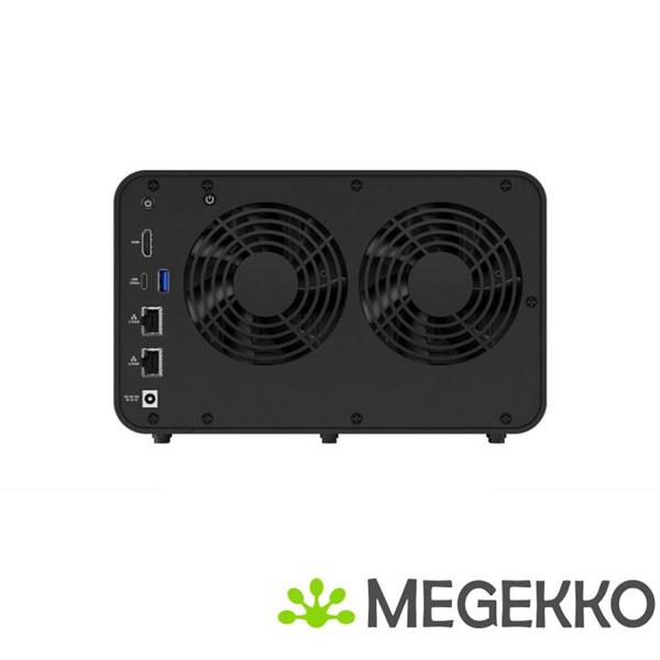 Grote foto terramaster f6 424 data opslag server nas desktop intel n n95 8 gb ddr5 zwart computers en software behuizingen en kasten