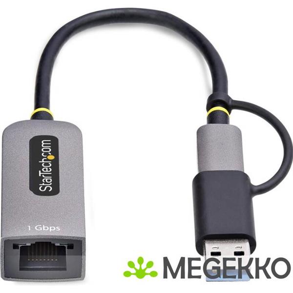 Grote foto startech.com c21ga usb ethernet netwerkkaart 5000 mbit s computers en software netwerkkaarten routers en switches