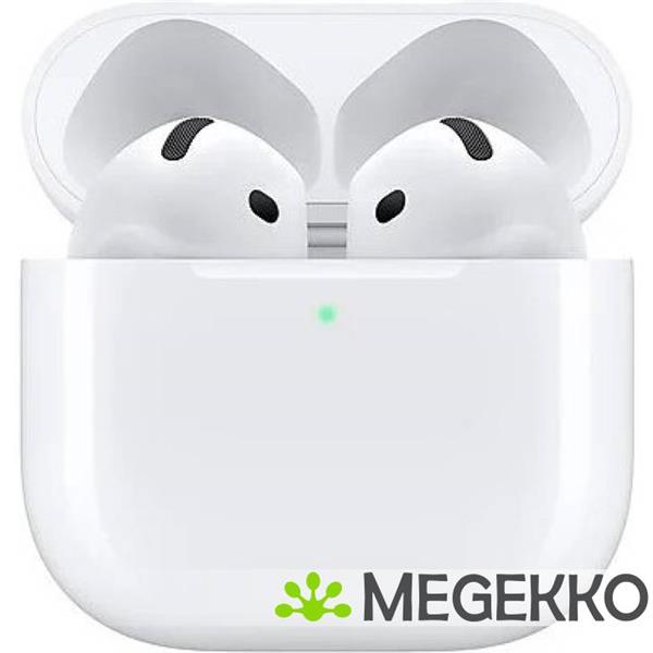 Grote foto apple airpods 4e generatie bluetooth stereofonisch in ear kleur wit audio tv en foto koptelefoons