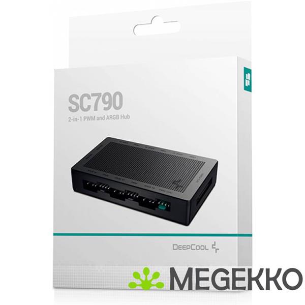 Grote foto deepcool sc790 fan a rgb hub computers en software overige computers en software