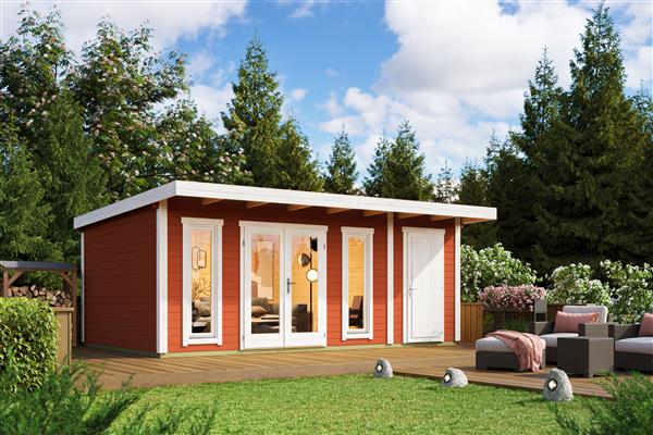 Grote foto nieuw modern houten tuinhuis sicily 2 tuin en terras tuinhuisjes en blokhutten