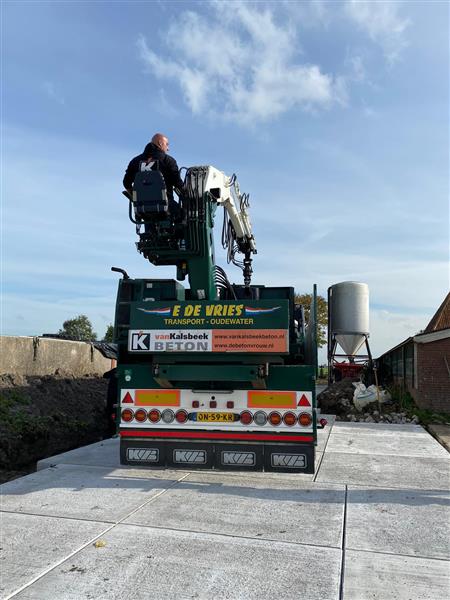 Grote foto betonplaat keerwand paardenplaat doe het zelf en verbouw overige doe het zelf en verbouw