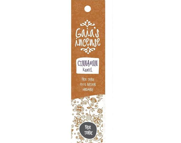 Grote foto gaia incense cinnamon kaneel 15 sticks huis en inrichting woningdecoratie