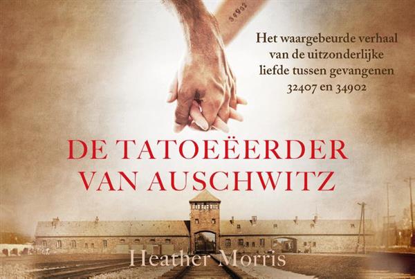 Grote foto de tatoe erder van auschwitz dwarsligger 595 boeken literatuur