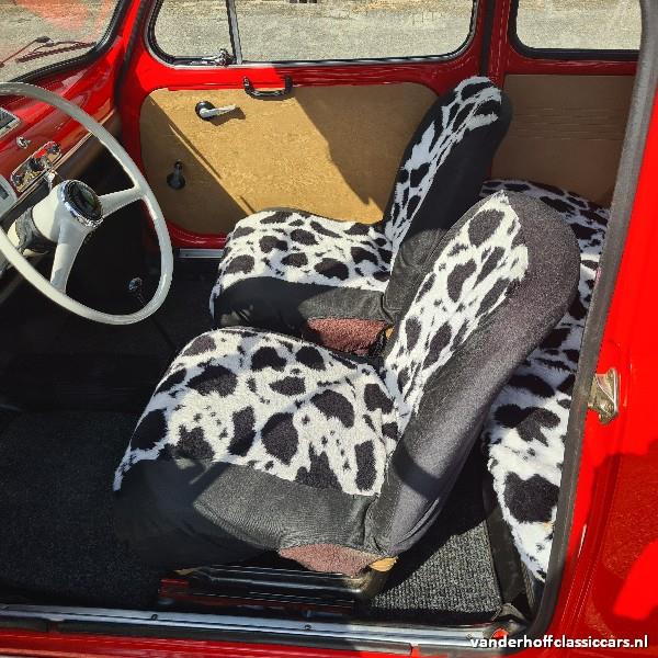 Grote foto fiat 600 d rood 1968 auto fiat