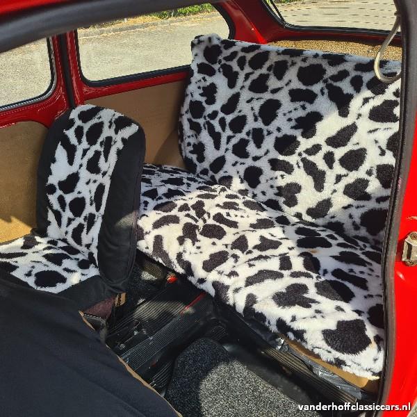 Grote foto fiat 600 d rood 1968 auto fiat