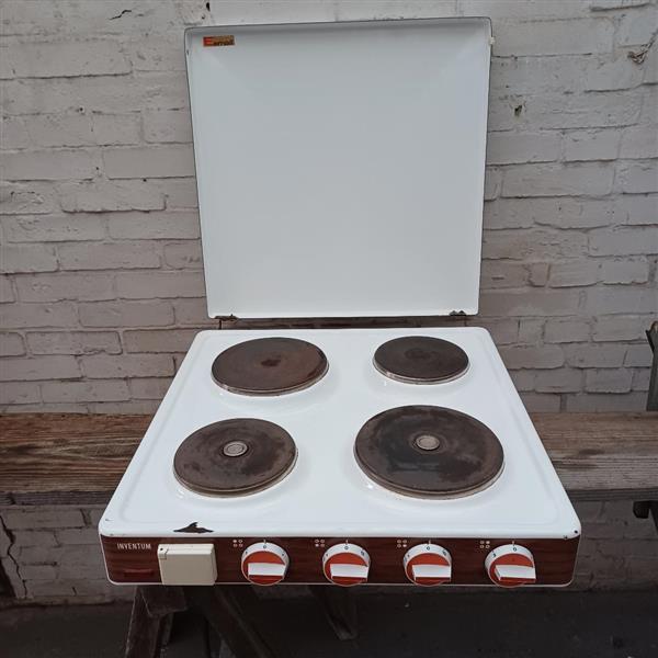 Grote foto vintage kookplaat inventum witgoed en apparatuur fornuizen
