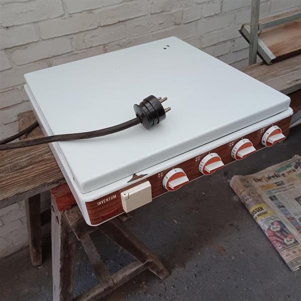 Grote foto vintage kookplaat inventum witgoed en apparatuur fornuizen