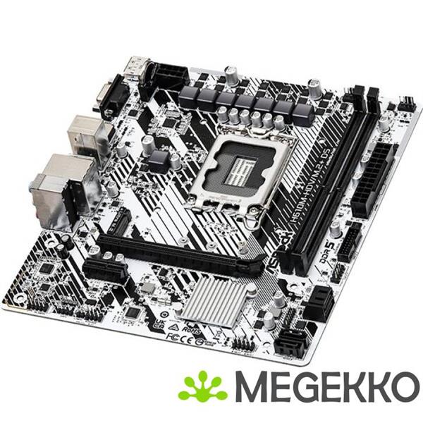 Grote foto asrock h610m hdv m.2 d5 computers en software moederborden