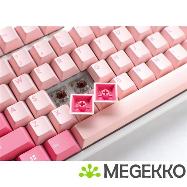 Grote foto ducky one 3 tkl gossamer pink mx ergo clear us computers en software toetsenborden