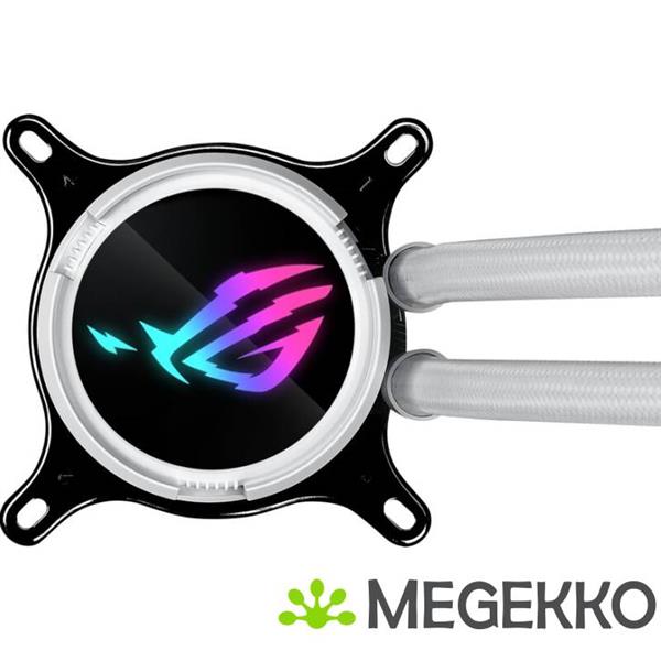 Grote foto asus rog strix lc iii 360 argb white computers en software overige computers en software