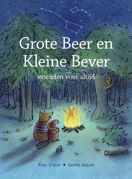 Grote foto grote beer en kleine bever vrienden voor altijd boeken jeugd 13 jaar en ouder