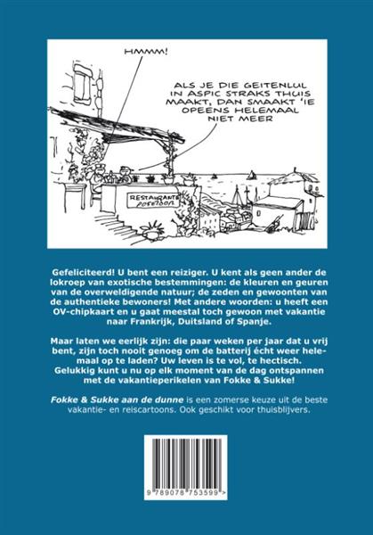 Grote foto fokke en sukke aan de dunne fokke sukke boeken stripboeken