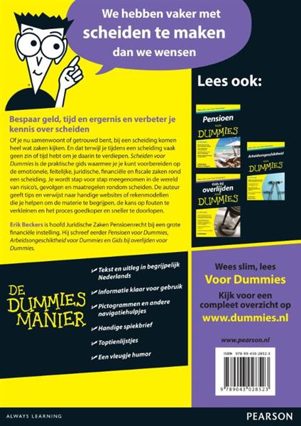 Grote foto scheiden voor dummies voor dummies boeken hobby en vrije tijd