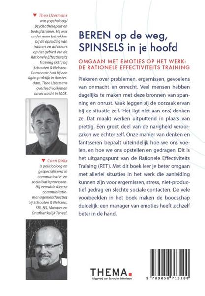 Grote foto beren op de weg spinsels in je hoofd boeken psychologie