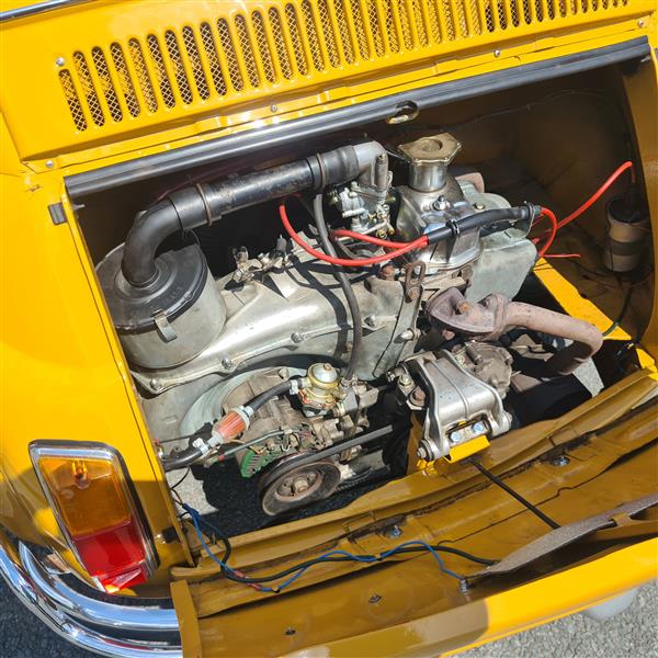 Grote foto fiat 500 luxe 1969 auto fiat