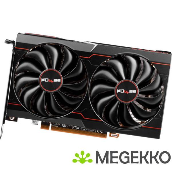 Grote foto sapphire pulse radeon rx 6500 xt amd 8 gb gddr6 computers en software videokaarten