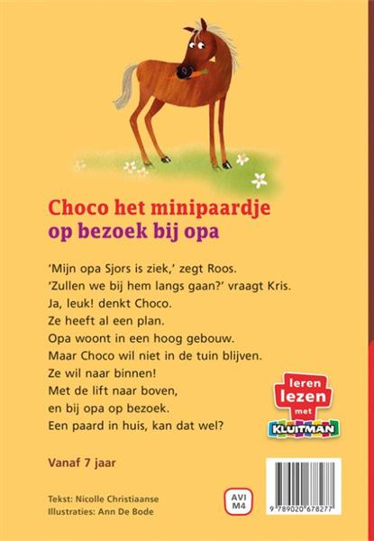 Grote foto choco op bezoek bij opa choco het minipaardje boeken jeugd 13 jaar en ouder