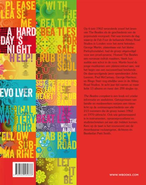 Grote foto the beatles compleet boeken geschiedenis wereld