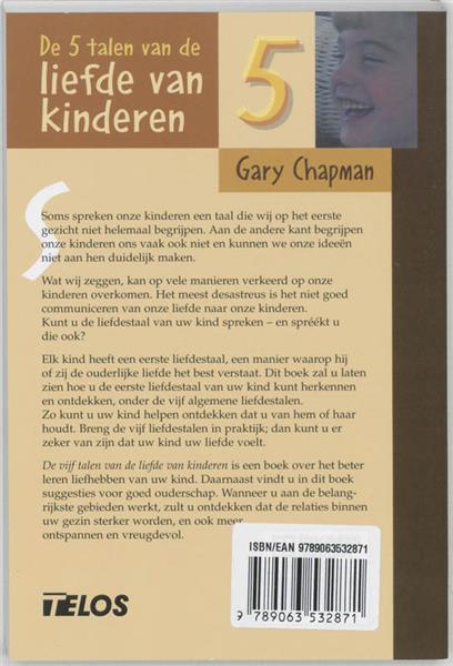 Grote foto de 5 talen van de liefde van kinderen boeken overige boeken