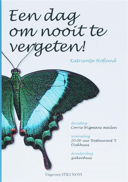 Grote foto een dag om nooit te vergeten druk nd boeken gezondheid en voeding