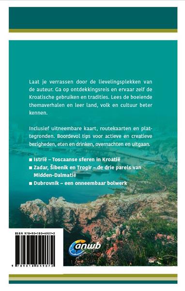 Grote foto kroatische kust anwb ontdek boeken overige boeken