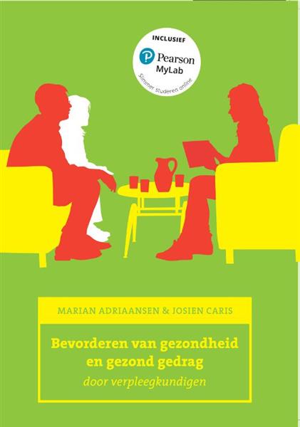 Grote foto bevorderen van gezondheid en gezond gedrag door verpleegkundigen boeken overige boeken