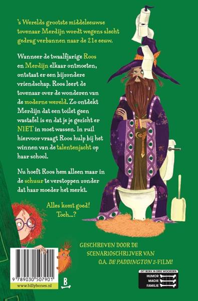 Grote foto de magische mislukkingen van merdijn de wilde de tovenaar in mijn schuur 1 boeken jeugd 13 jaar en ouder