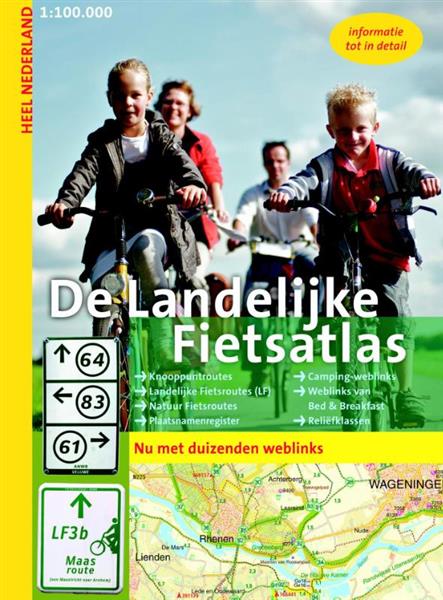 Grote foto de landelijke fietsatlas nederland boeken overige boeken