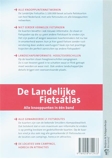 Grote foto de landelijke fietsatlas nederland boeken overige boeken