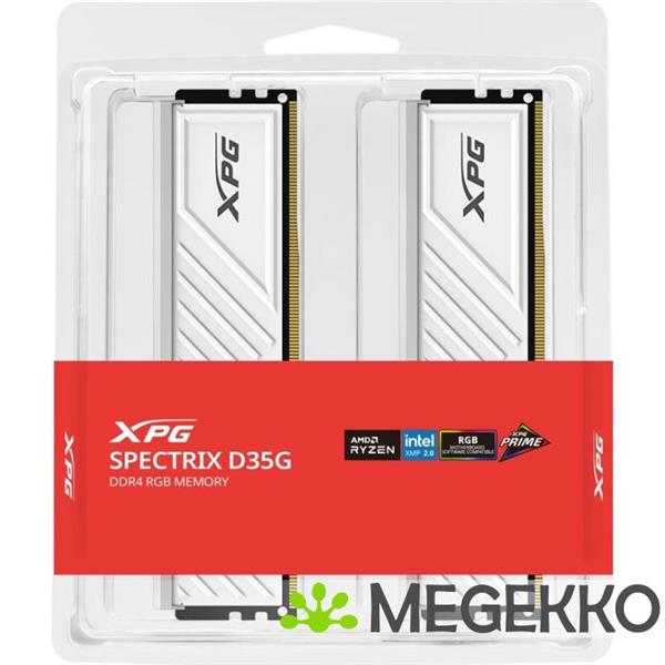 Grote foto adata spectrix d35g geheugenmodule 16 gb 2 x 8 gb ddr4 3600 mhz computers en software overige computers en software