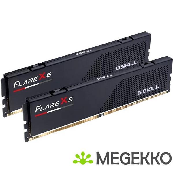 Grote foto g.skill flare x5 f5 5200j4040a48gx2 fx5 geheugenmodule 96 gb 2 x 48 gb ddr5 5200 mhz computers en software overige computers en software
