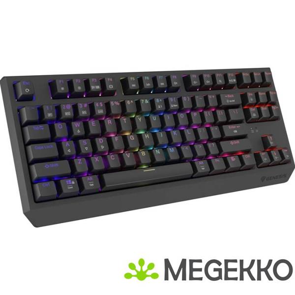 Grote foto genesis nkg 2107 thor 230 tkl gaming toetsenbord usb rf wireless bluetooth in grijs computers en software toetsenborden