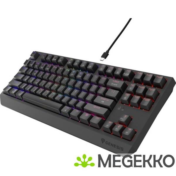 Grote foto genesis nkg 2107 thor 230 tkl gaming toetsenbord usb rf wireless bluetooth in grijs computers en software toetsenborden