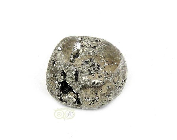Grote foto pyriet trommelsteen nr 17 35 gram verzamelen overige verzamelingen