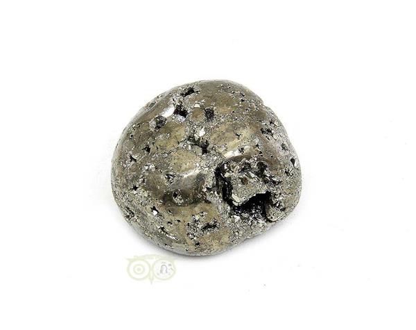 Grote foto pyriet trommelsteen nr 17 35 gram verzamelen overige verzamelingen