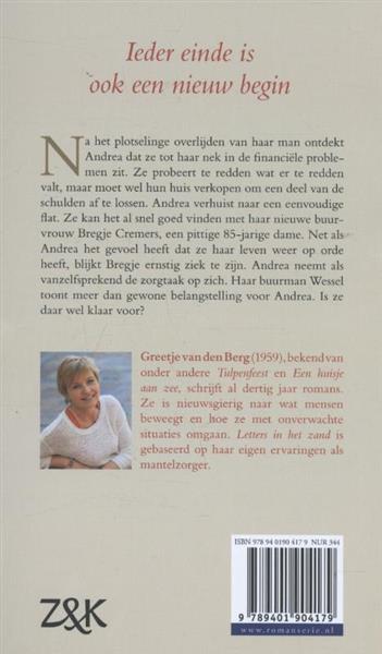 Grote foto letters in het zand boeken overige boeken
