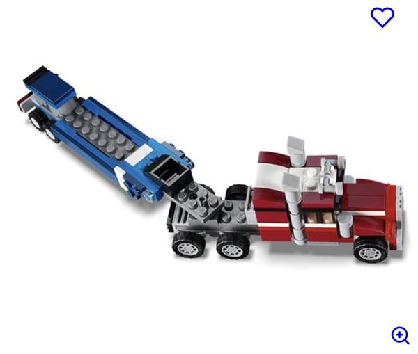 Grote foto lego creator 31091 spaceshuttle kinderen en baby duplo en lego