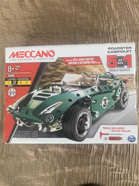 Grote foto mecano 18202 roadster cabriolet kinderen en baby educatief en creatief