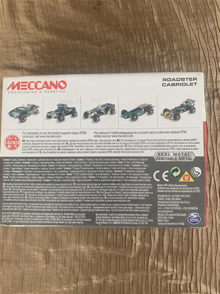 Grote foto mecano 18202 roadster cabriolet kinderen en baby educatief en creatief