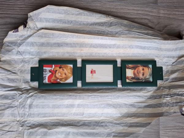 Grote foto vintage hangende fotokadertjes in echt leder antiek en kunst curiosa en brocante